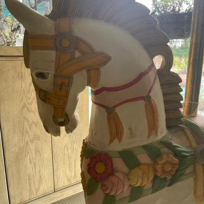 Beautiful Carousel Horse