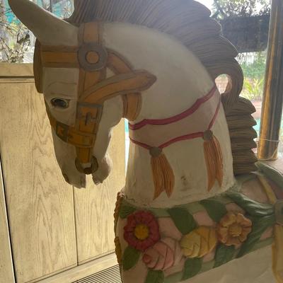 Beautiful Carousel Horse