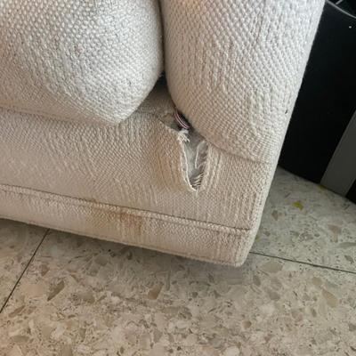 Huge White Custom Sofa