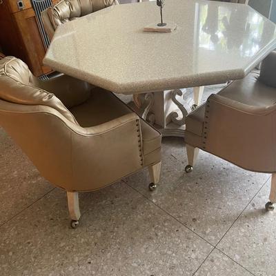 Custom Avonite Dining Set