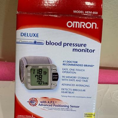 Omron Deluxe Blood Pressure Monitor