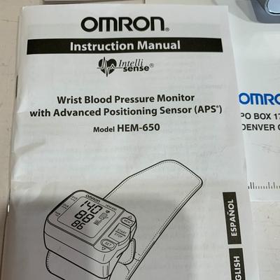 Omron Deluxe Blood Pressure Monitor