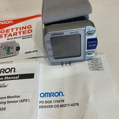 Omron Deluxe Blood Pressure Monitor