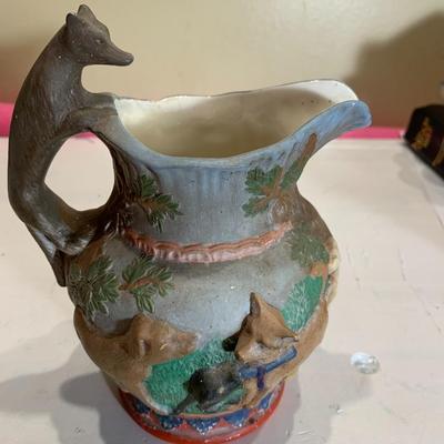 Vintage Wolf Pitcher