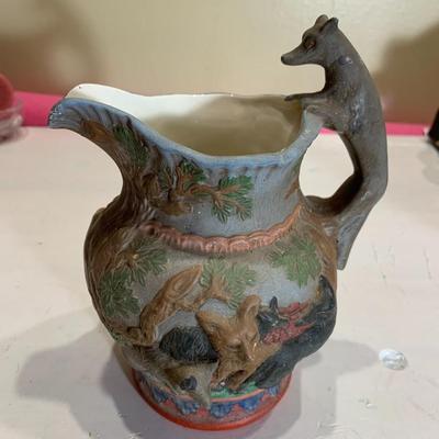 Vintage Wolf Pitcher