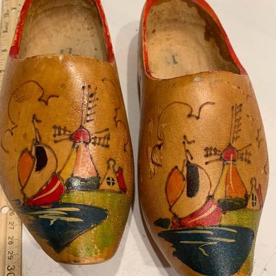 Vintage Dutch Wooden Shoes