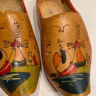 Vintage Dutch Wooden Shoes