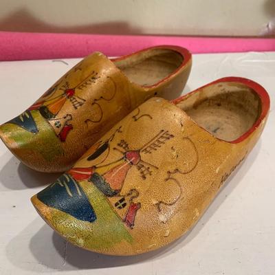 Vintage Dutch Wooden Shoes