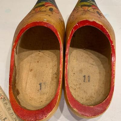 Vintage Dutch Wooden Shoes