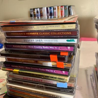 Huge Lot of CD's and DVD's.