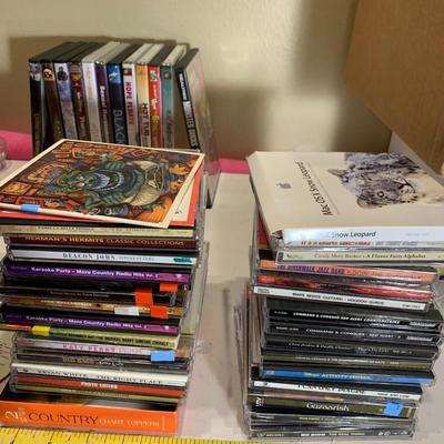 Huge Lot of CD's and DVD's.
