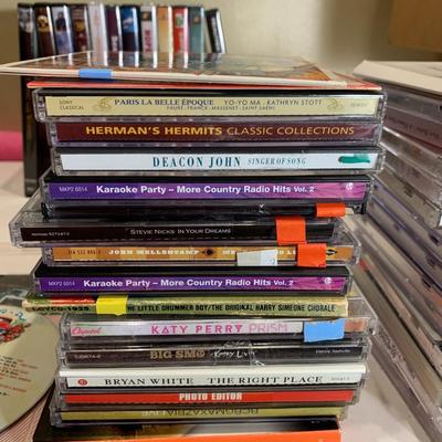 Huge Lot of CD's and DVD's.