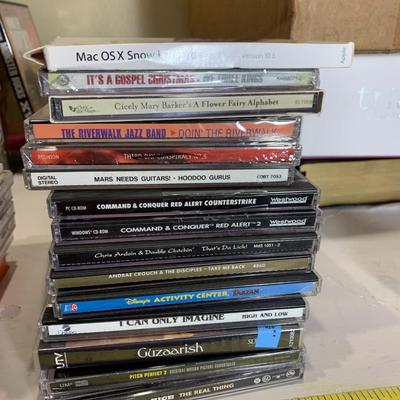 Huge Lot of CD's and DVD's.