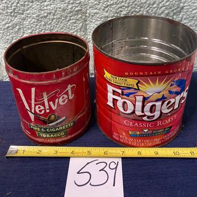 Vintage Cans