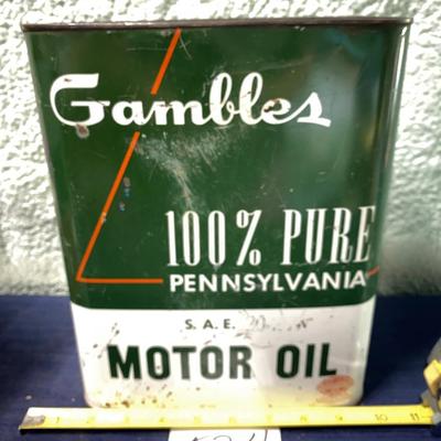Vintage Collector Can
