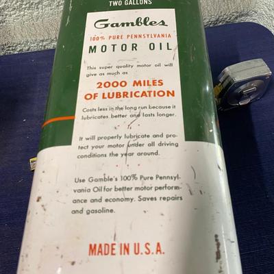 Vintage Collector Can