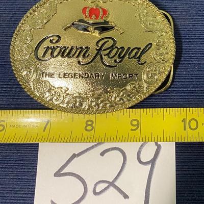 Crown Royal Belt Buckle