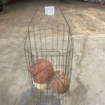 Vintage Cage Display