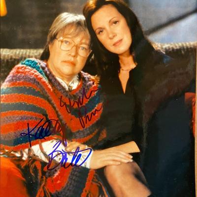 My Sister's Keeper Kathy Bates and Elizabeth Perkins signed TV movie photo