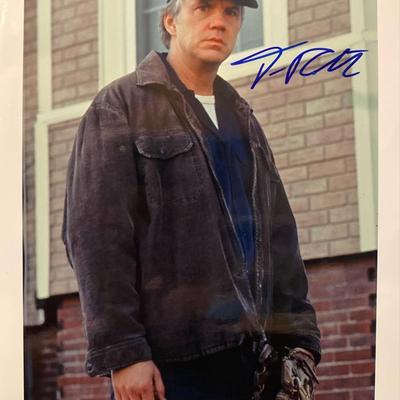 Mystic River Tim Robbins signed movie photo