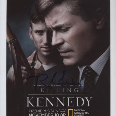 Killing Kennedy Rob Lowe signed movie photo