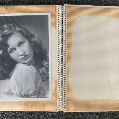 May Mann photo album unsigned 