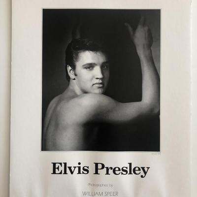 Elvis Presley by William Speer Poster (Elvis Presley Enterprises, 1987)