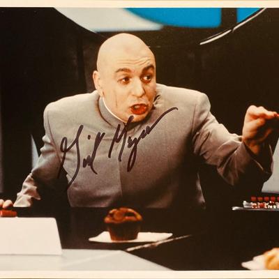 Austin Powers Mike Myers signed movie photo 
