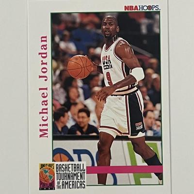 USA Basketball Michael Jordan 1992 Skybox #341 trading card 