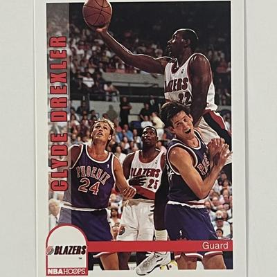 Portland Trail Blazers Clyde Drexler 1992 Skybox #189 trading card 
