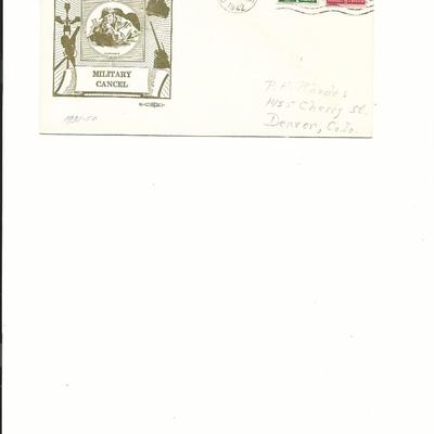 Military Cancel - Camp McCoy, Wis. - First Day Cover - 1942