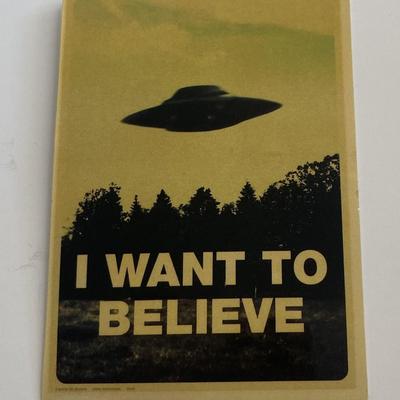 The X-Files: I Want to Believe sticker