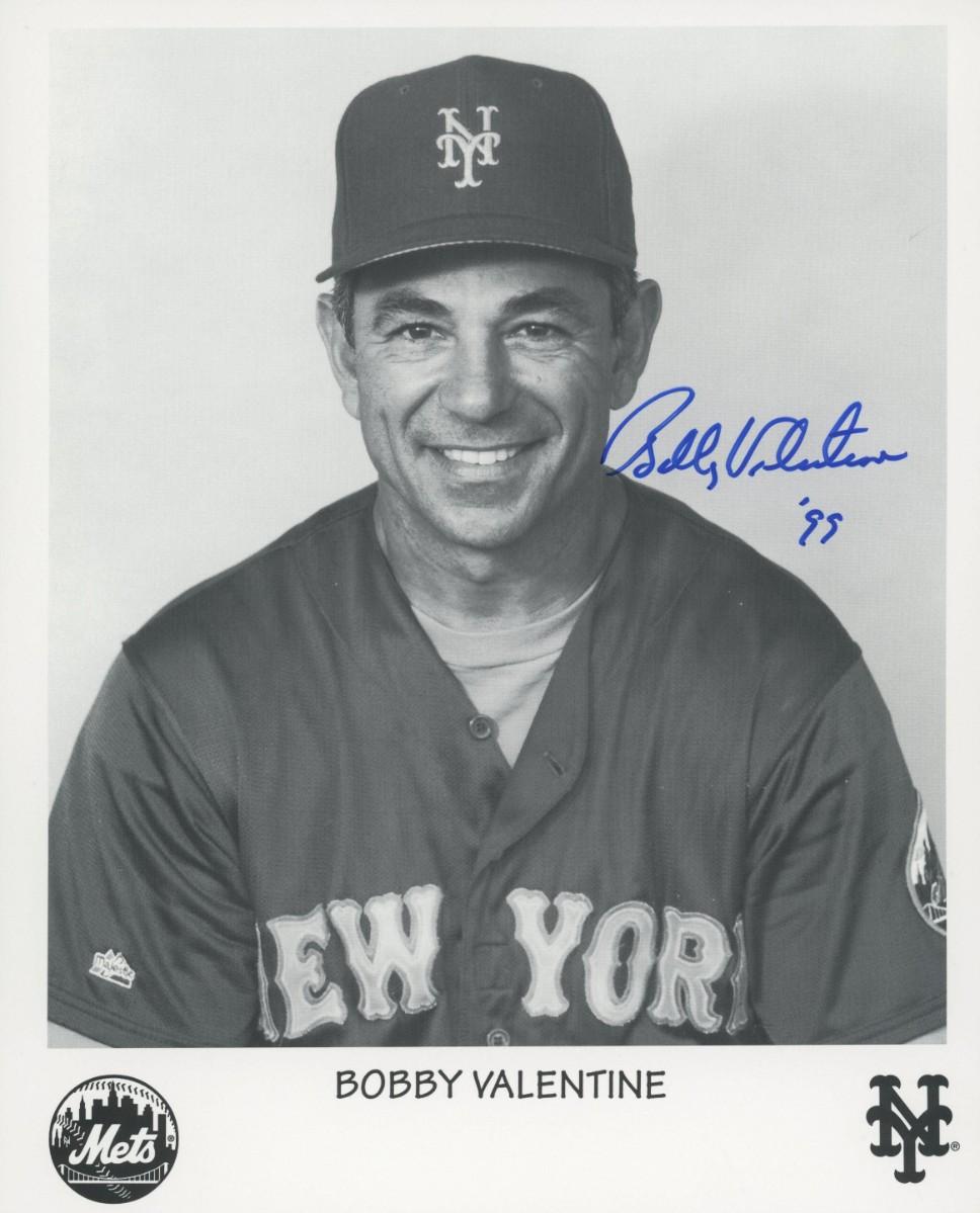 Bobby Valentine signed photo | EstateSales.org