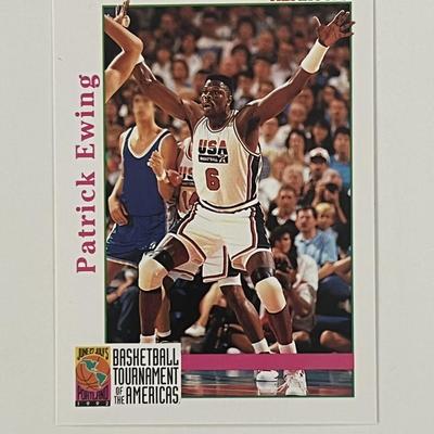 USA Basketball Patrick Ewing 1992 Skybox trading card #339