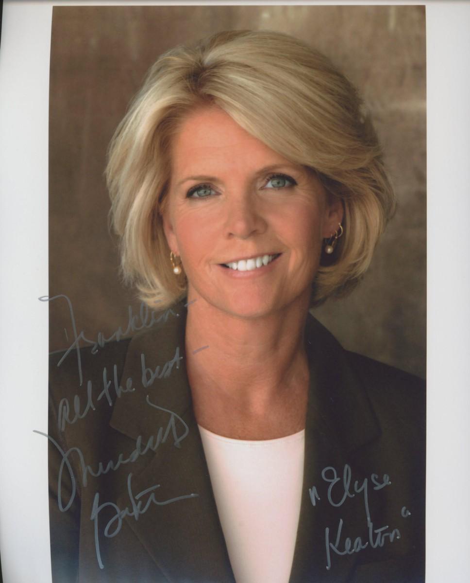 Family Ties Meredith Baxter signed photo