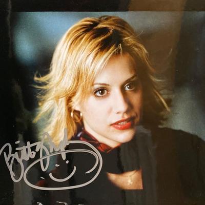 Brittany Murphy signed movie photo