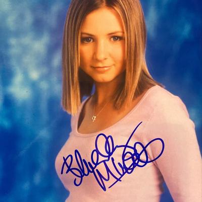 Beverley Mitchell signed photo