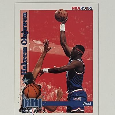 All-Star Hakeem Olajuwon 1992 Skybox #314 trading card 