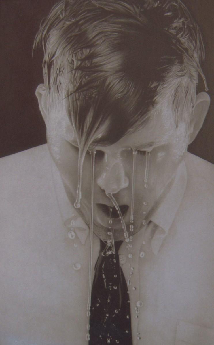 Pencil Artist Jeff Eckert personal note