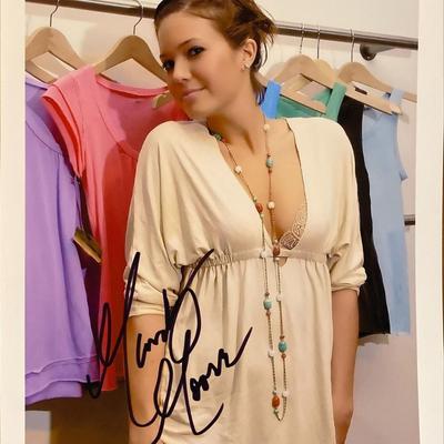 Mandy Moore signed photo