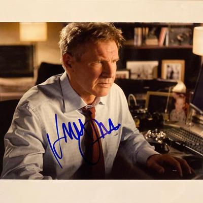Harrison Ford signed 
