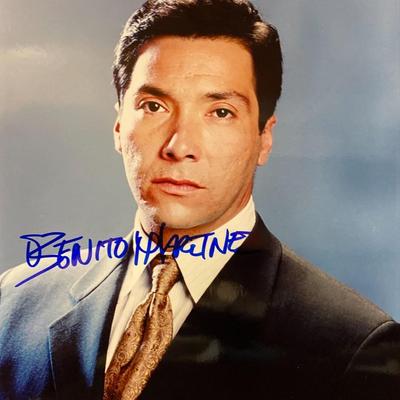 Benito Martinez signed photo