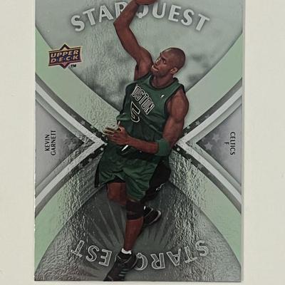 Boston Celtics Kevin Garnett 2008-09 Upperdeck Starquest #SQ-12 trading card