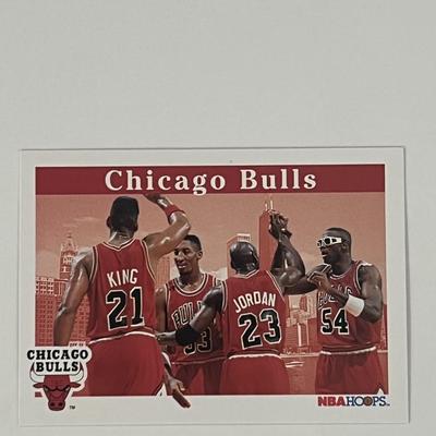Chicago Bulls 1992 Skybox #269 trading card