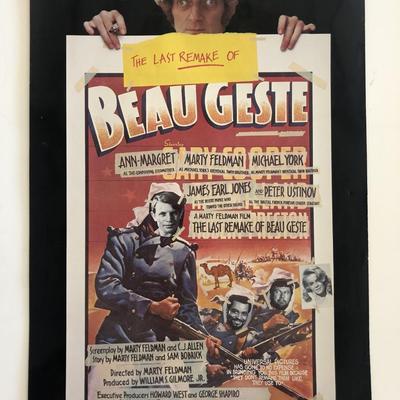 The Last Remake of Beau Geste Original Vintage Movie Poster