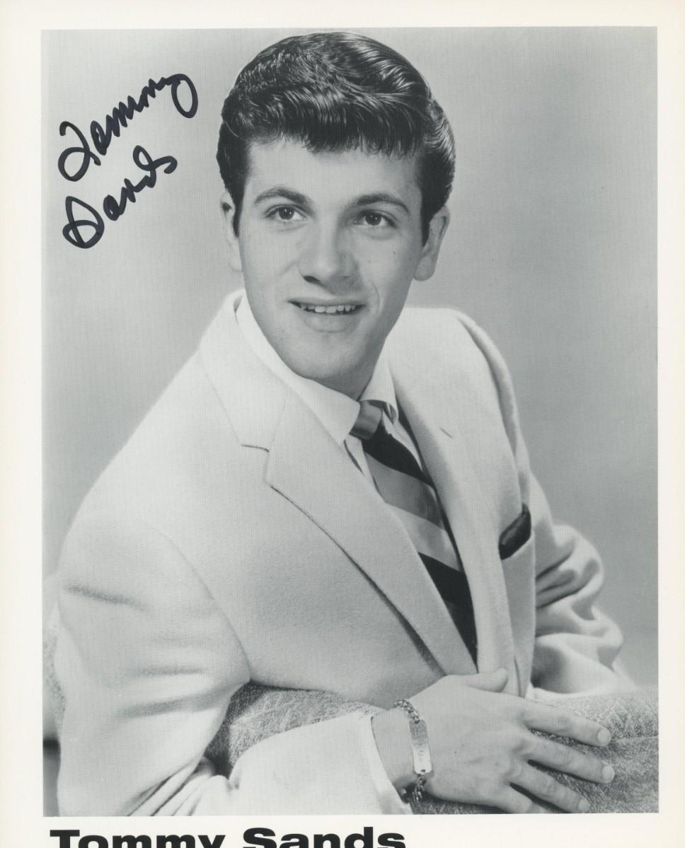The Singing Idol Tommy Sands signed photo | EstateSales.org