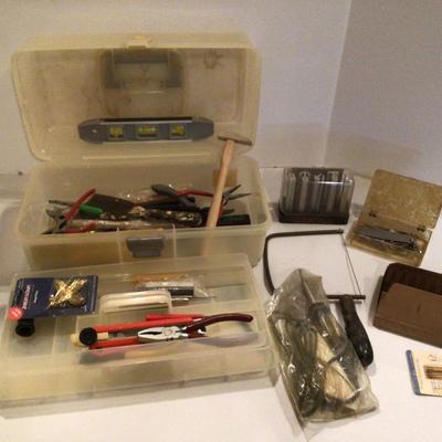 1152 Tool Box with Assorted Craft Tools