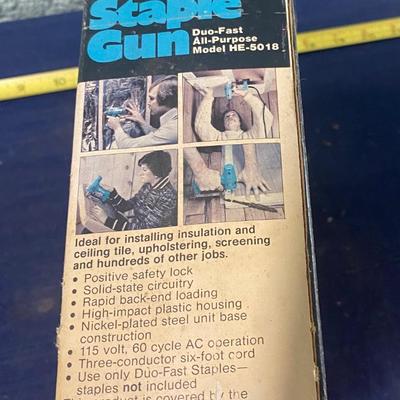 Vintage Electric Staple Gun