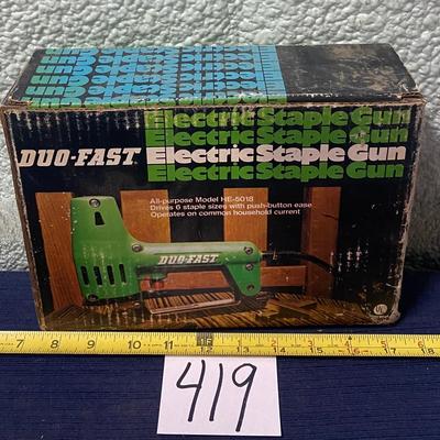 Vintage Electric Staple Gun