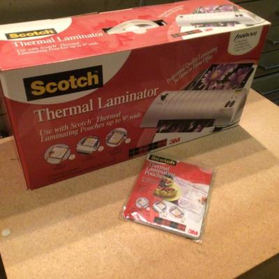 1150 Scotch Thermal Laminator & Refill Sheets